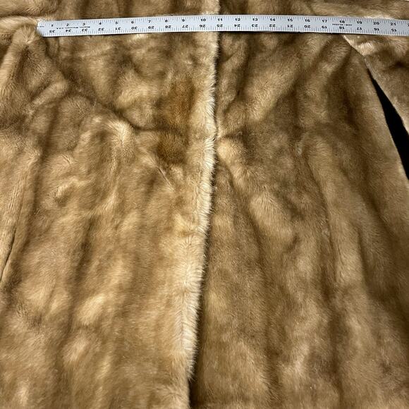 Vintage Women’s 1950’s Tissavel Of France For Country Pacer Faux Fur Coat Size L - Picture 8 of 16